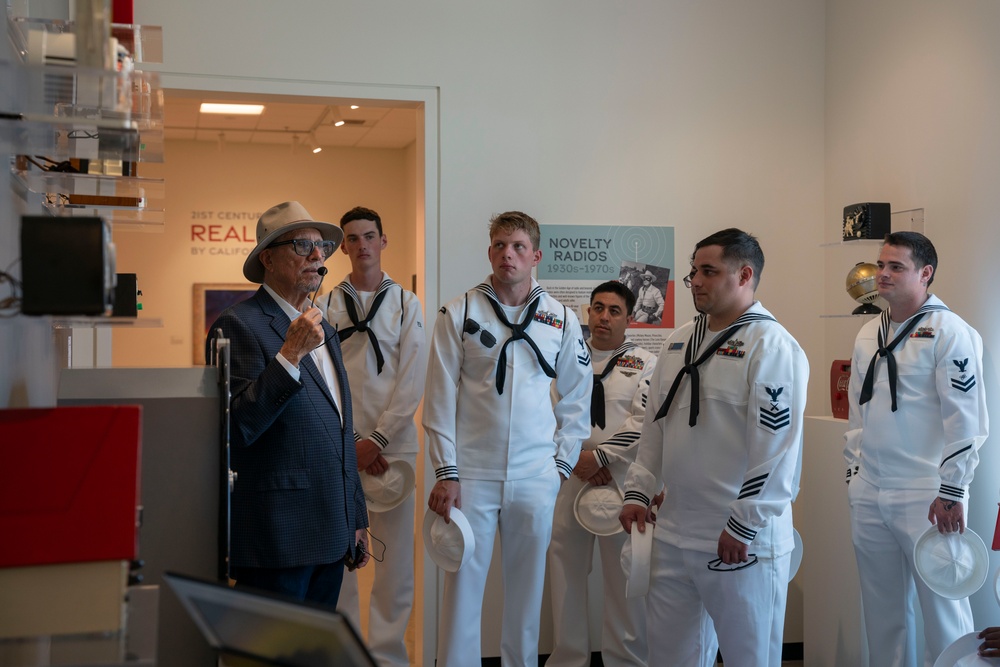 U.S. Sailors and Marines visit the City of Orange for LA Fleet Week