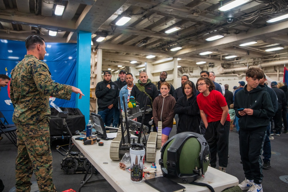 USS New York hosts Fleet Week New York public ship tours