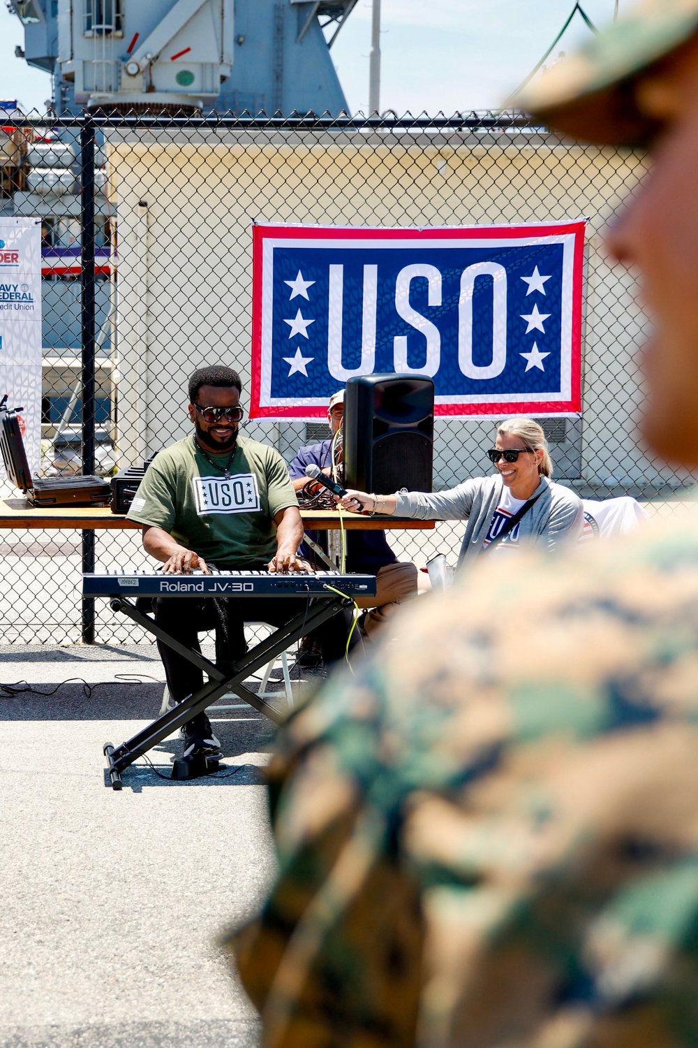 Los Angeles Fleet Week 2025: USO Hospitality Tent