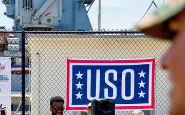Los Angeles Fleet Week 2025: USO Hospitality Tent