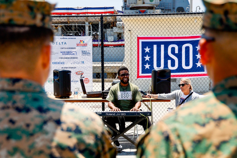 Los Angeles Fleet Week 2025: USO Hospitality Tent