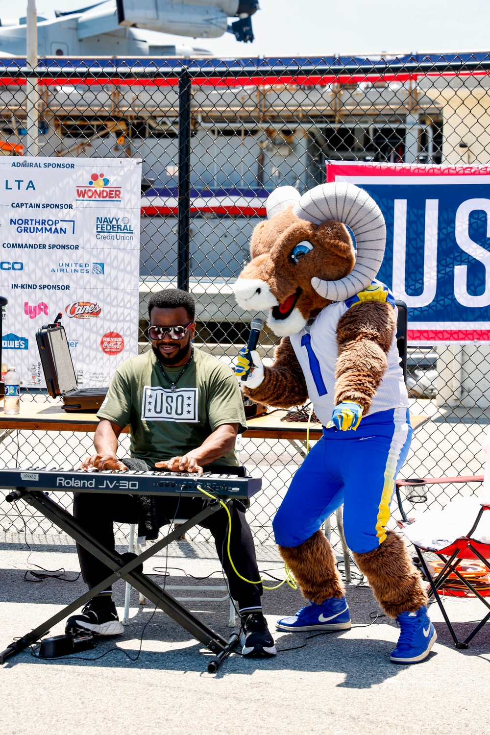 Los Angeles Fleet Week 2025: USO Hospitality Tent