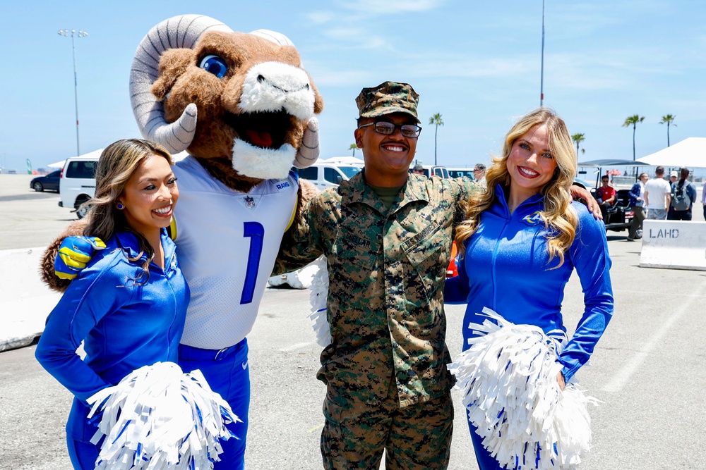 Los Angeles Fleet Week 2025: USO Hospitality Tent