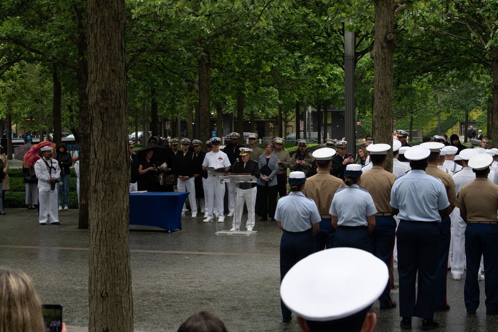 FWNY25; Fleet Week at the 9/11 Monument