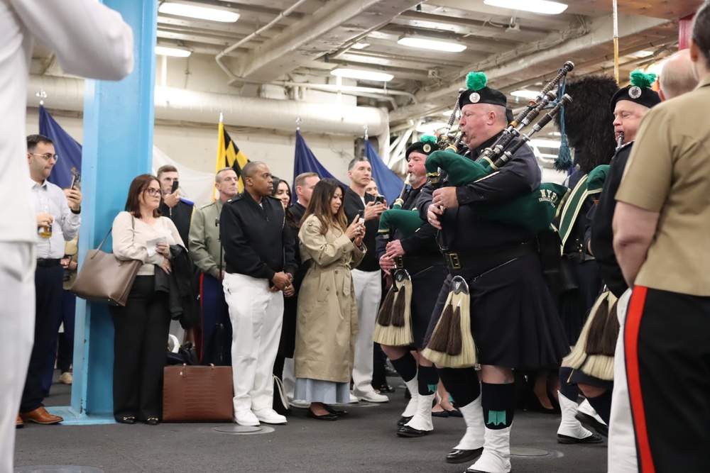 Navy Band Northeast supporting the FWNY 2025 welcome reception