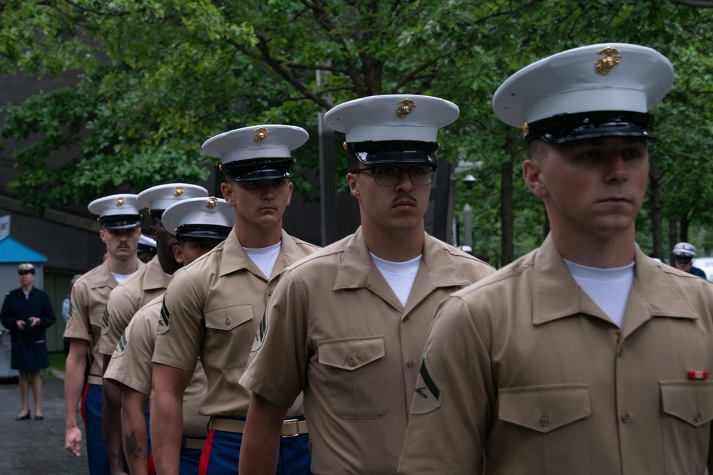 FWNY25; Fleet Week at the 9/11 Monument