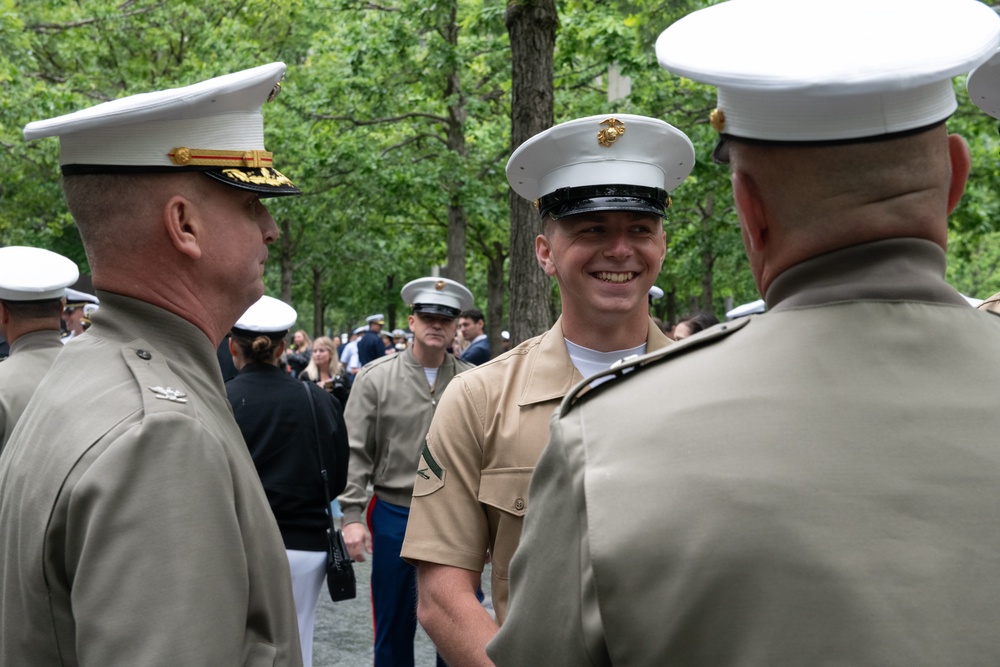 FWNY25; Fleet Week at the 9/11 Monument