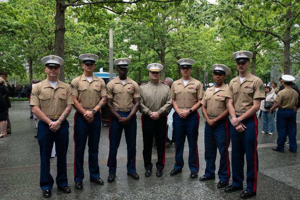 FWNY25; Fleet Week at the 9/11 Monument
