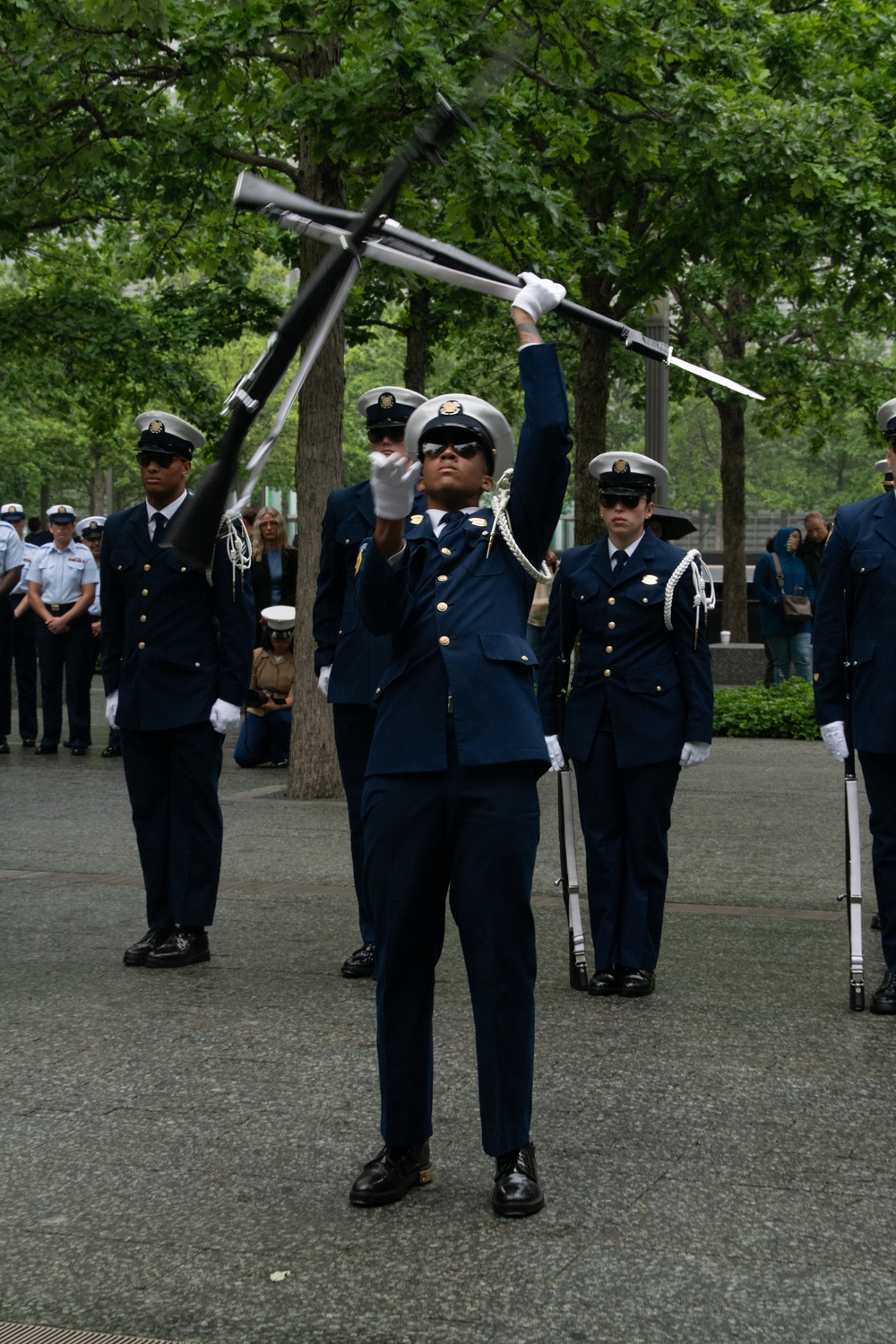 FWNY25; Fleet Week at the 9/11 Monument