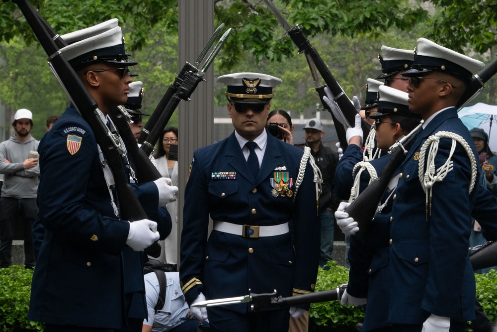 FWNY25; Fleet Week at the 9/11 Monument