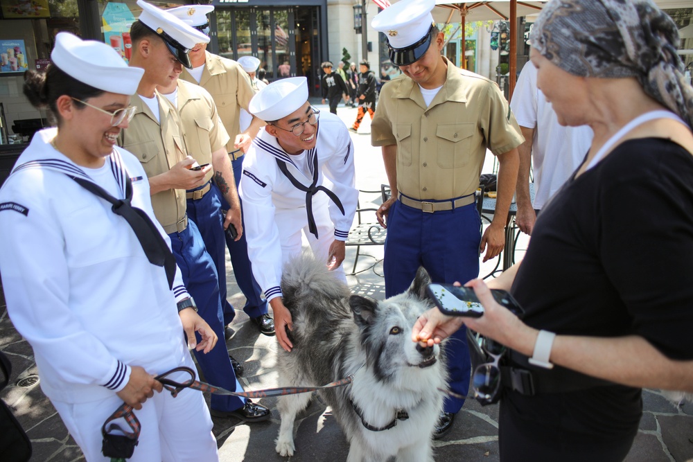 The Grove Host LA Fleet Week Welcome Party