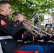 1st MARDIV Band Performs at Chateau-Thierry, France