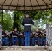1st MARDIV Band Performs at Chateau-Thierry, France