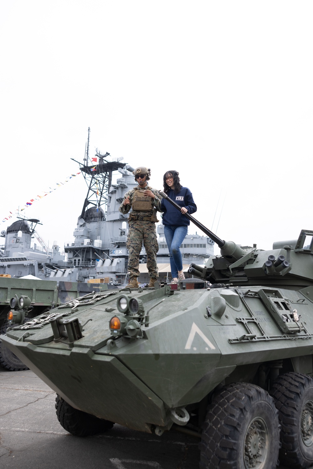 Marines, Sailors display equipment, capabilities during LA Fleet Week