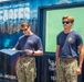 EA2 Baker Reenlists Underwater During Fleet Week 2025