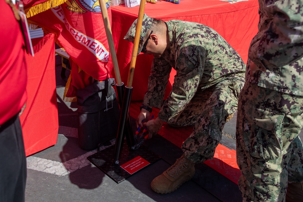 NMCB 4 Seabees at Los Angeles Fleet Week 2025