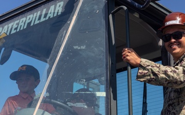 NMCB 4 Seabees at Los Angeles Fleet Week 2025