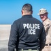 U.S. service members support interagency partners during illegal alien removal