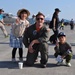 VP-8's LT Kaplan Poses with Local Japanese Citizens