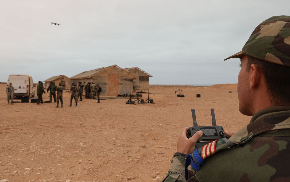 US, Morocco test bomb suits, drones at African Lion 2025