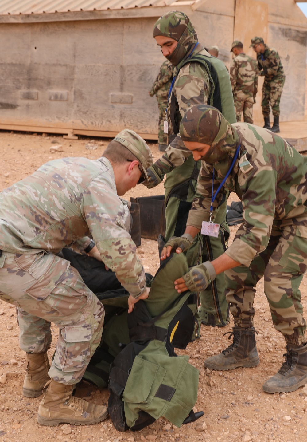 US, Morocco test bomb suits, drones at African Lion 2025