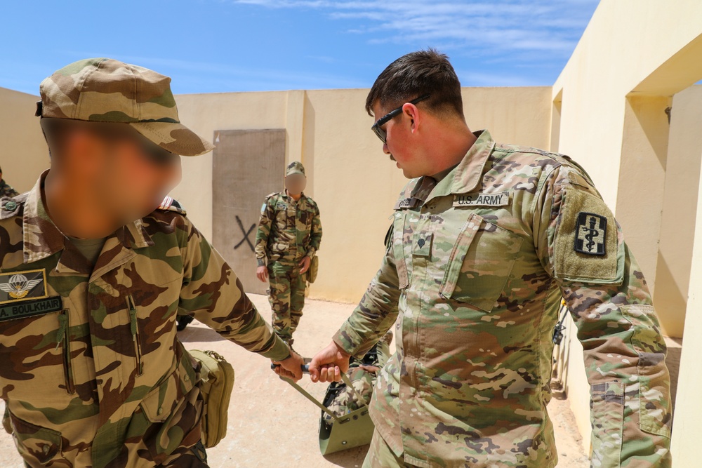 US, Hungary, Morocco conduct tactical combat casualty care during African Lion 2025
