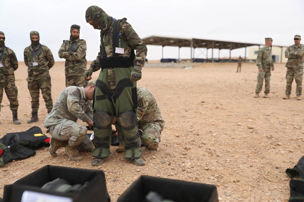 US leads explosive device class at African Lion 2025