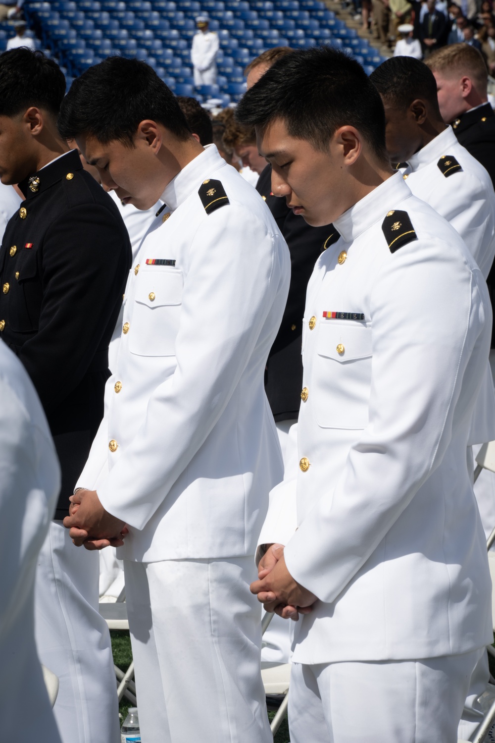 Graduates Attend U.S. Naval Academy Class of 2025 Commissioning Ceremony