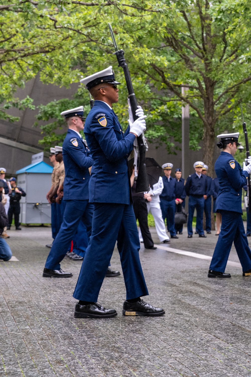Reenlistments and Promotions During Fleet Week 2025 at the 9/11 Memorial