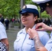 Reenlistments and Promotions During Fleet Week 2025 at the 9/11 Memorial