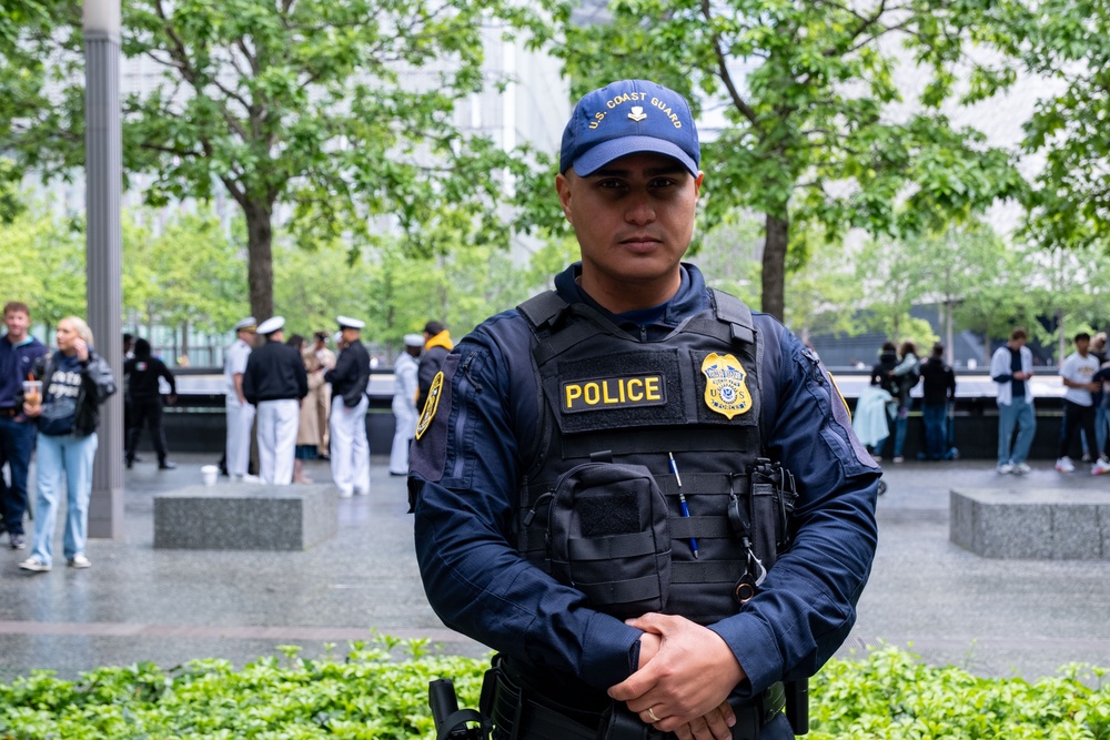 Reenlistments and Promotions During Fleet Week 2025 at the 9/11 Memorial