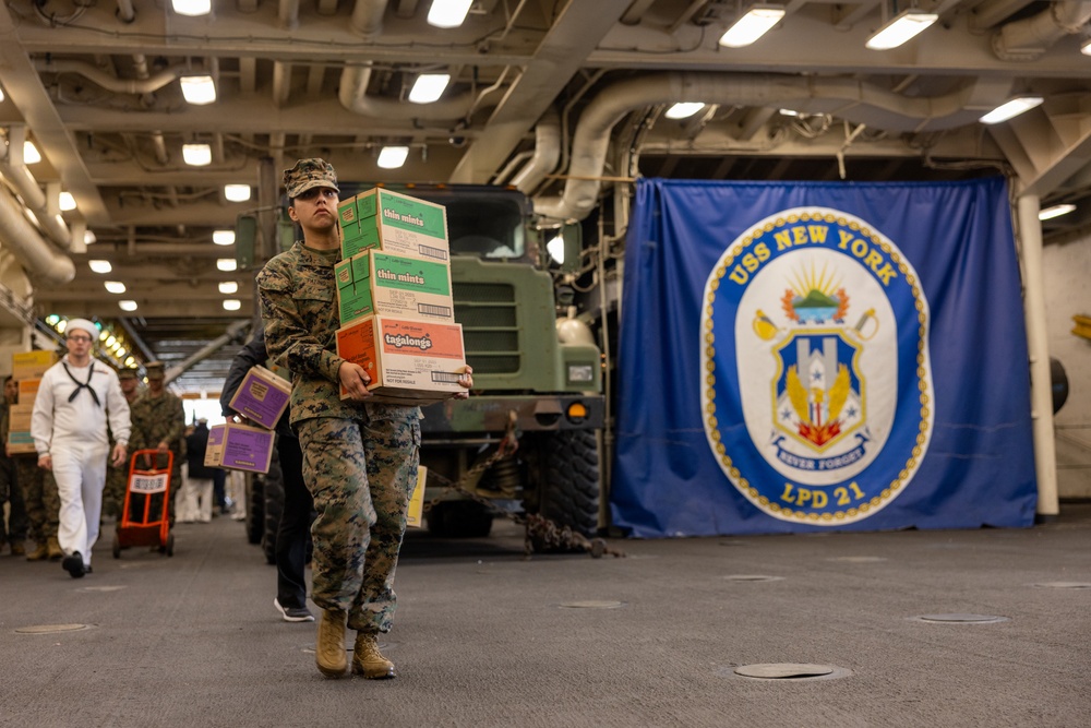 Fleet Week New York 2025: Girl Scout Cookie Delivery