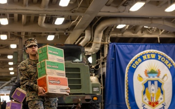 Fleet Week New York 2025: Girl Scout Cookie Delivery