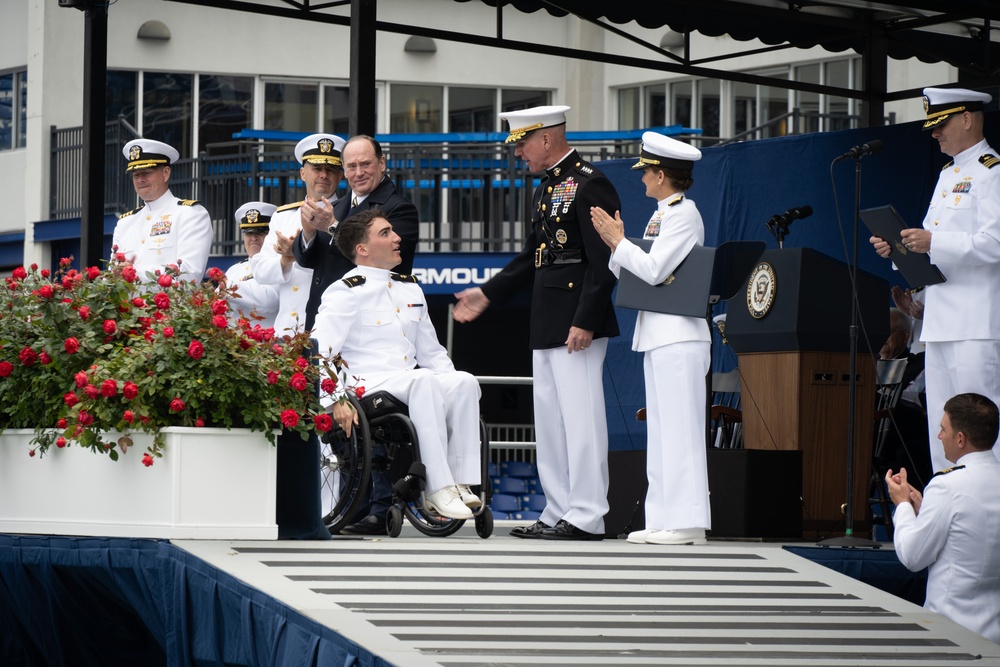 CMC Congratulates Ensign at U.S. Naval Academy Class of 2025 Graduation