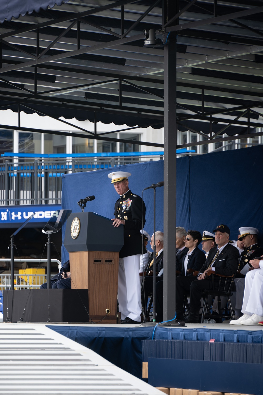 CMC Delivers Oath of Office at U.S. Naval Academy Class of 2025 Graduation