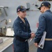 Sailor Reenlists onboard Truxtun