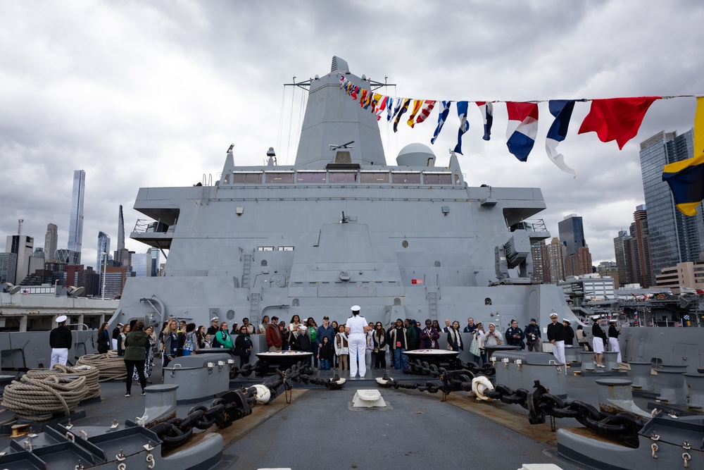Girl Scouts Heart of the Hudson Tour The USS New York