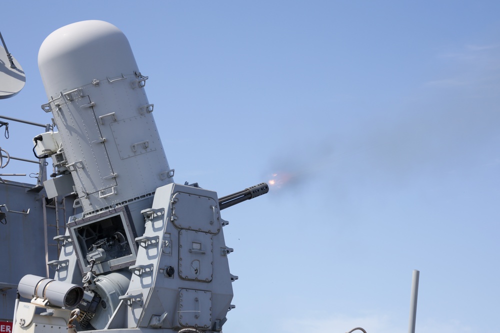 USS Truxtun Conducts Gunnery Exercise