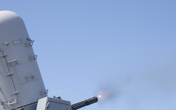 USS Truxtun Conducts Gunnery Exercise
