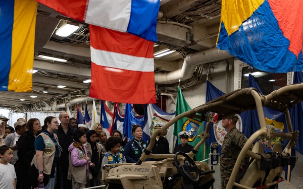Girl Scouts Heart of the Hudson Tour The USS New York