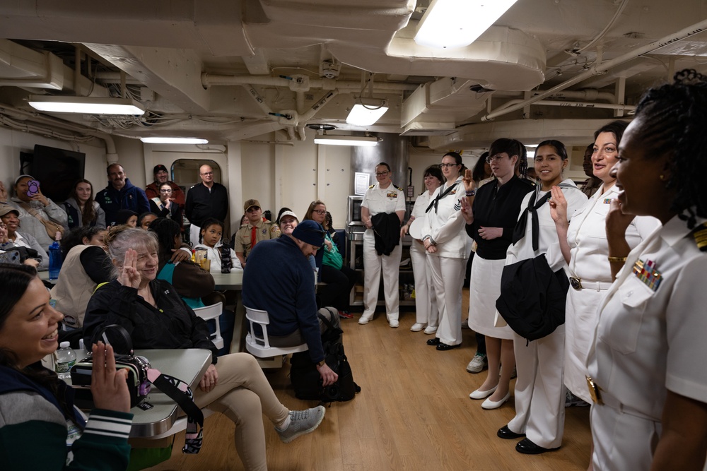 Girl Scouts Heart of the Hudson Tour The USS New York