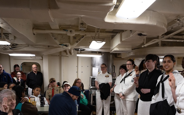 Girl Scouts Heart of the Hudson Tour The USS New York