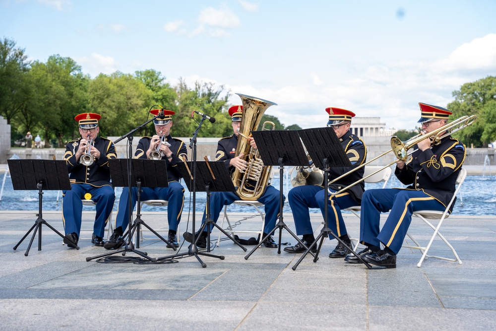 WWII Memorial Day Joint Color Guard
