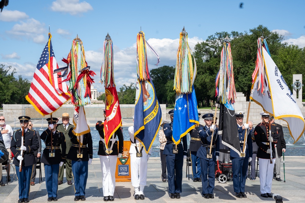 WWII Memorial Day Joint Color Guard