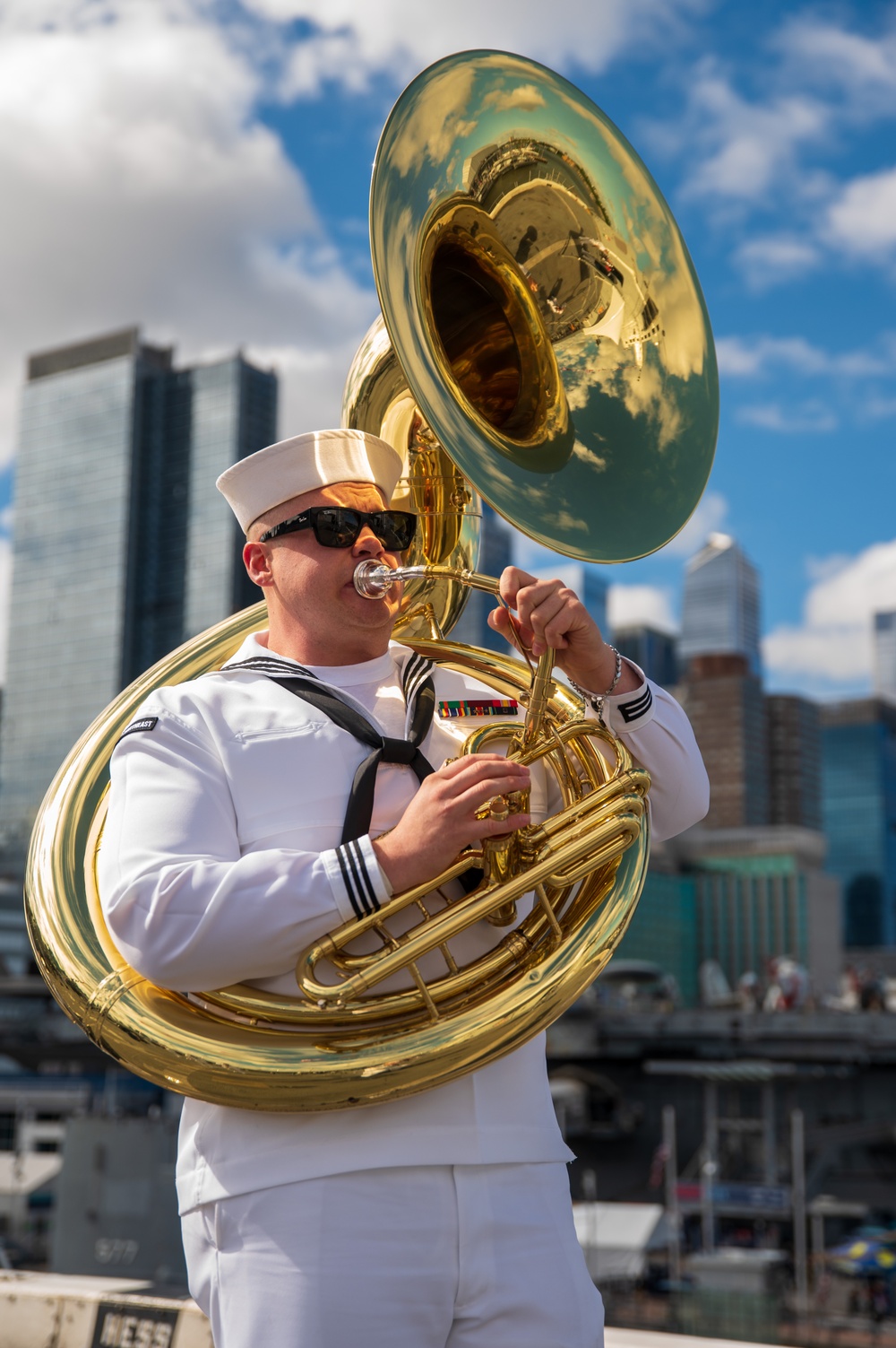 USS New York Hosts Live DMA Show