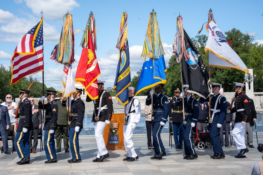 WWII Memorial Day Joint Color Guard
