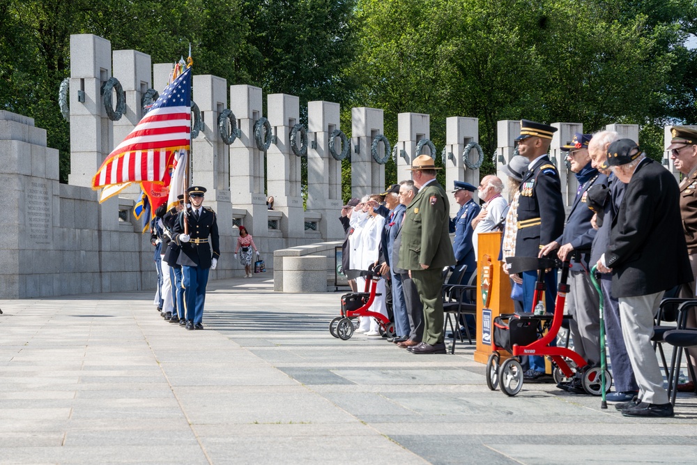 WWII Memorial Day Joint Color Guard