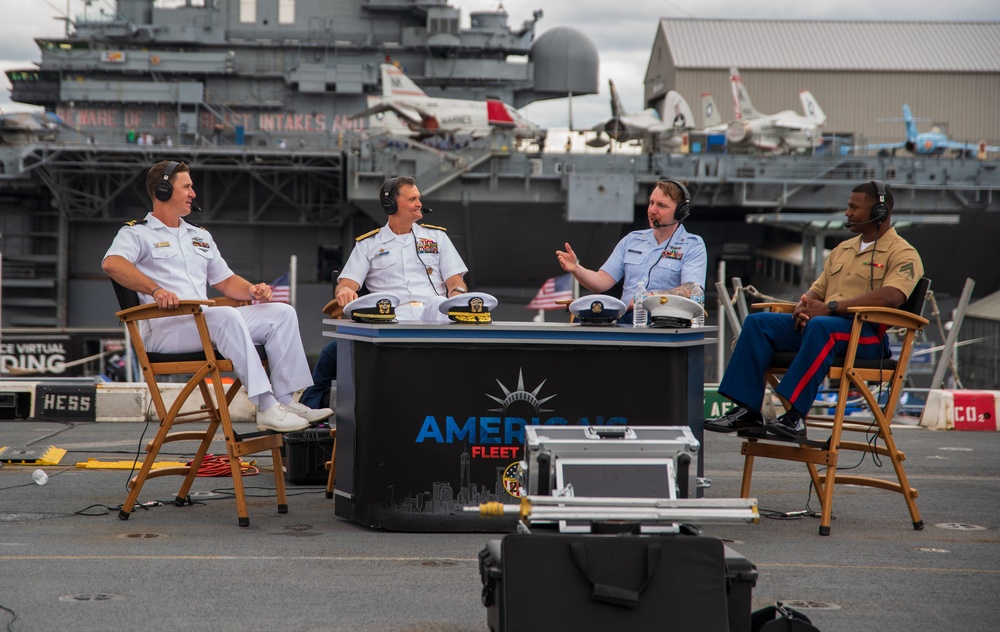 USS New York Hosts Live DMA Show