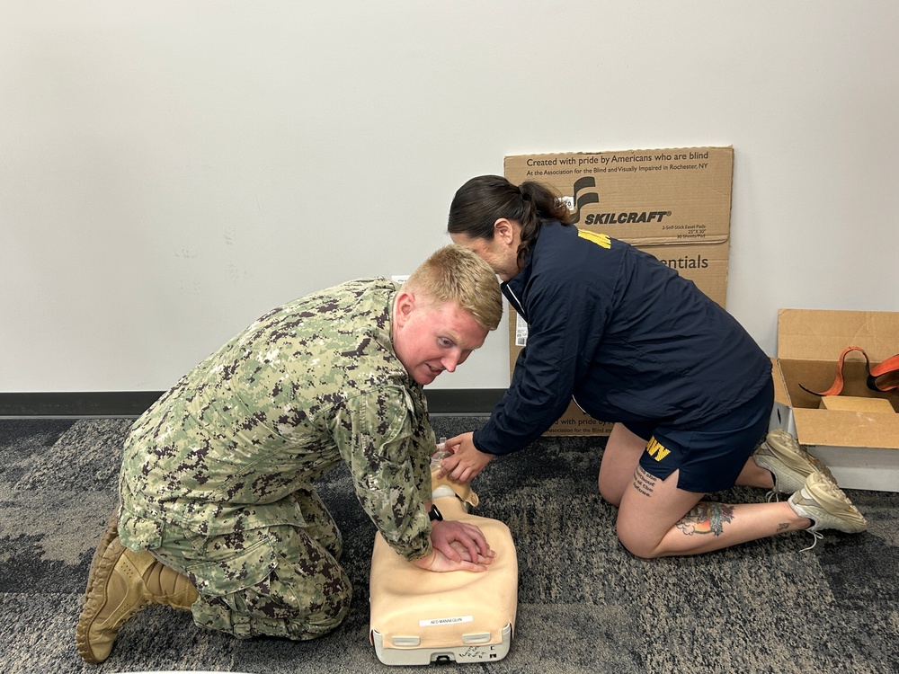 NR NMRTC San Diego, Detachment Fallon Basic Life Support Course