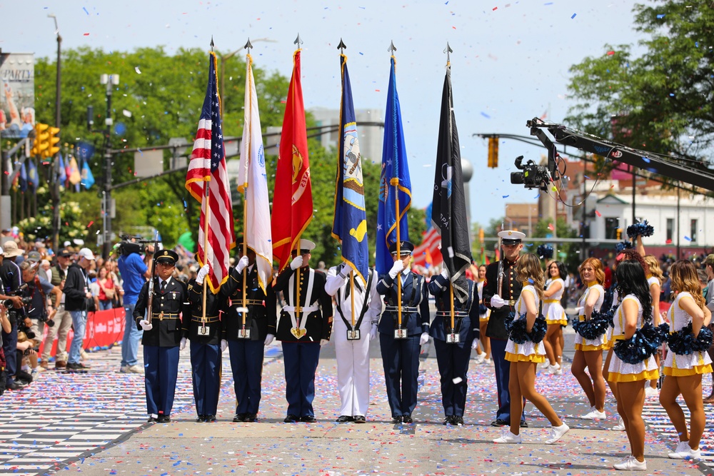 Indiana National Guard at the 500 Parade